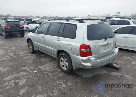 2005 Toyota Highlander V6 z USA, uszkodzony, nr VIN JTEDP21AX50062878